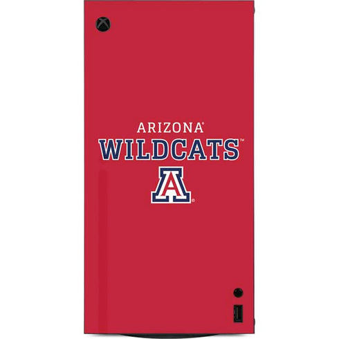 University of Arizona Wildcats Red XBox Series X Digital Edition Console Skin